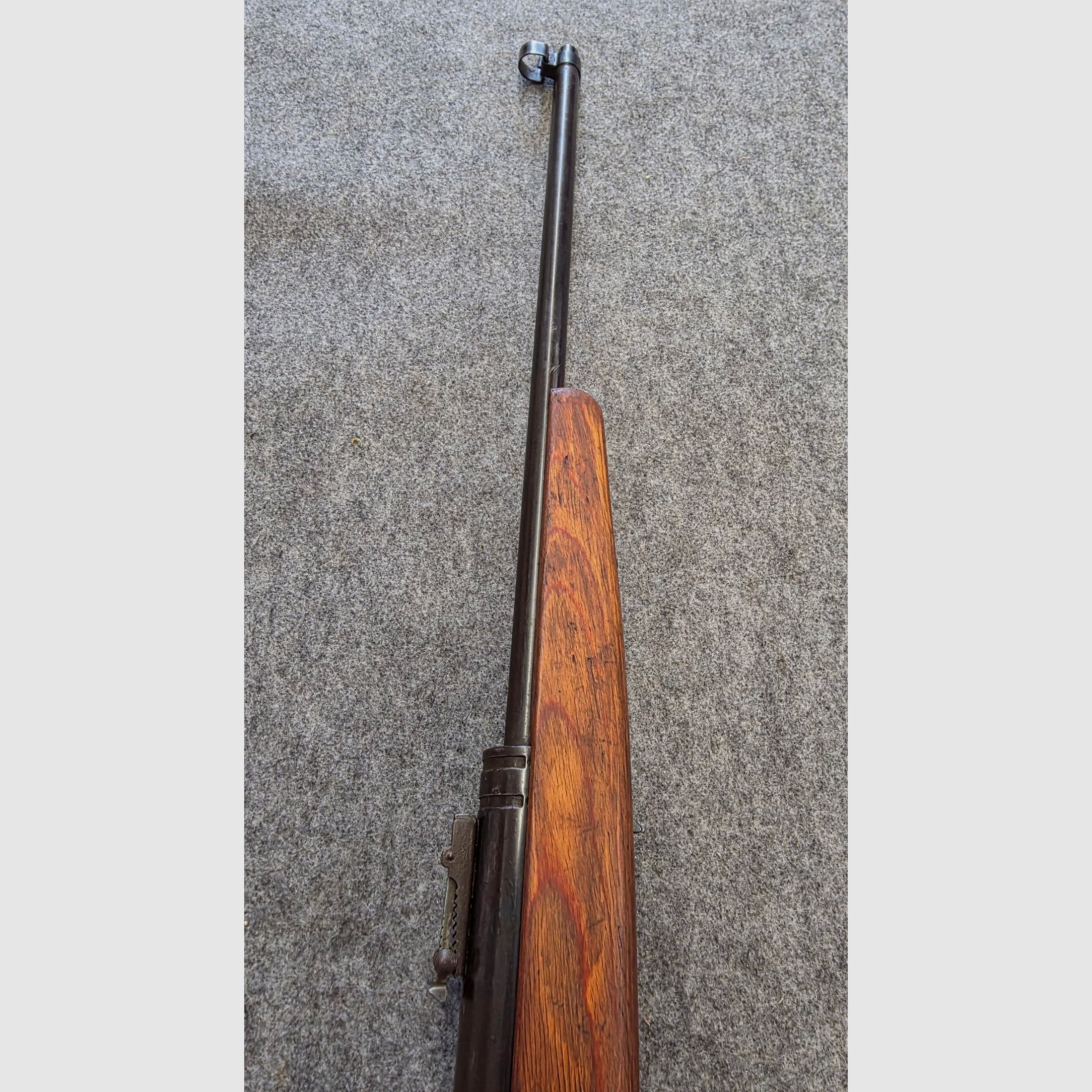Haenel Mod. 49a met laminaatstock uit 1959 in goede staat, doorlader, geen 310