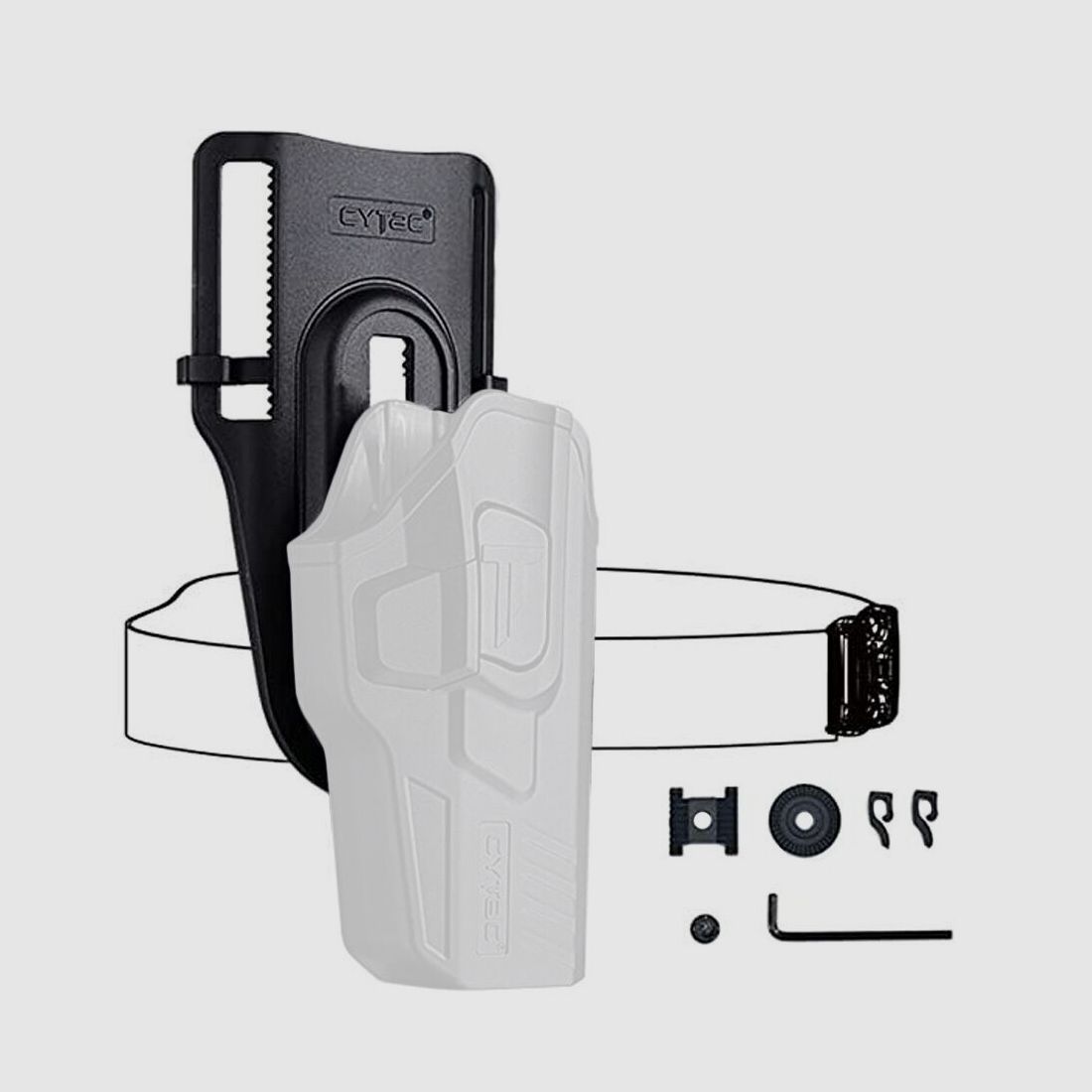 CYTAC	 Belt Loop Low Ride R-Defender, T-ThumbSmart