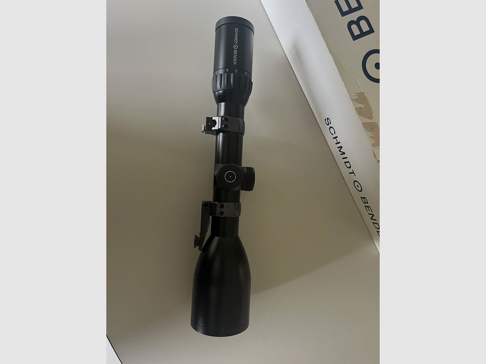 Schmidt and Bender Zenith 2.5-10x56 EAW swivel mount OVP (Zeiss, Swarovski, riflescope)