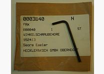 Cacciavite angolare Heckler & Koch, chiave di montaggio per montaggio rapido Heckler&Koch HK H+K HK300/HK270/SL6/SL7/HK770/HK630