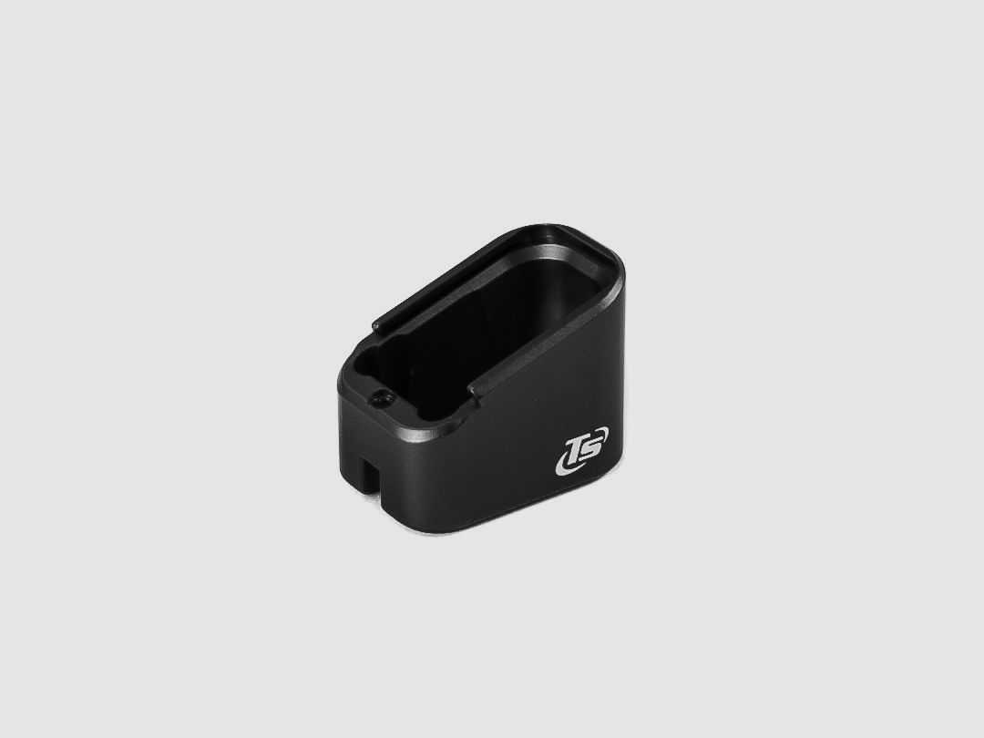 +4-Schuss-Pad-Magazinverlängerung für CZ Shadow - TONI SYSTEM/+4 rounds pad magazine extension for CZ Shadow - TONI SYSTEM * ITEM CODE  PADCZSW141-BK