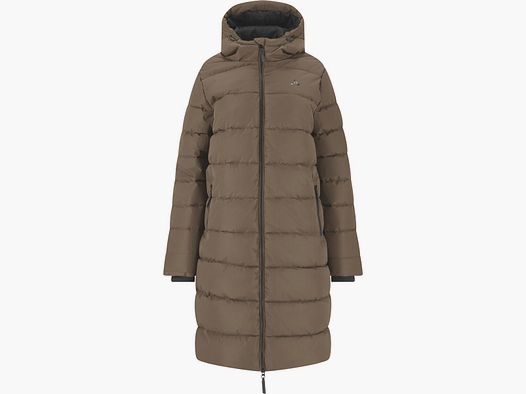 Whistler Amaret Long Winter Jacket for Women, Chocolate Chip 36