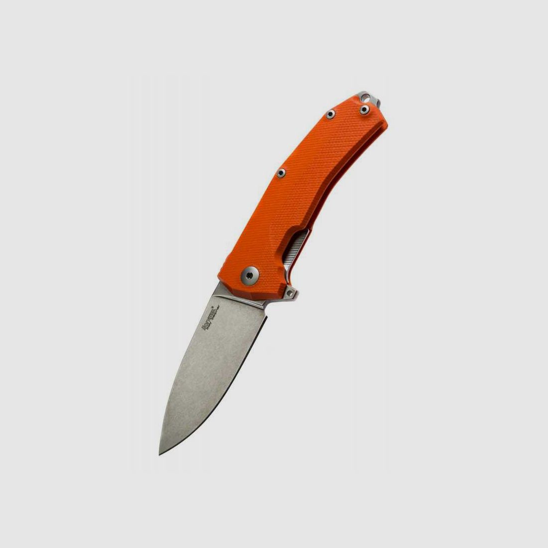 Lionsteel KUR Taschenmesser Sleipner G10 Orangener Griff