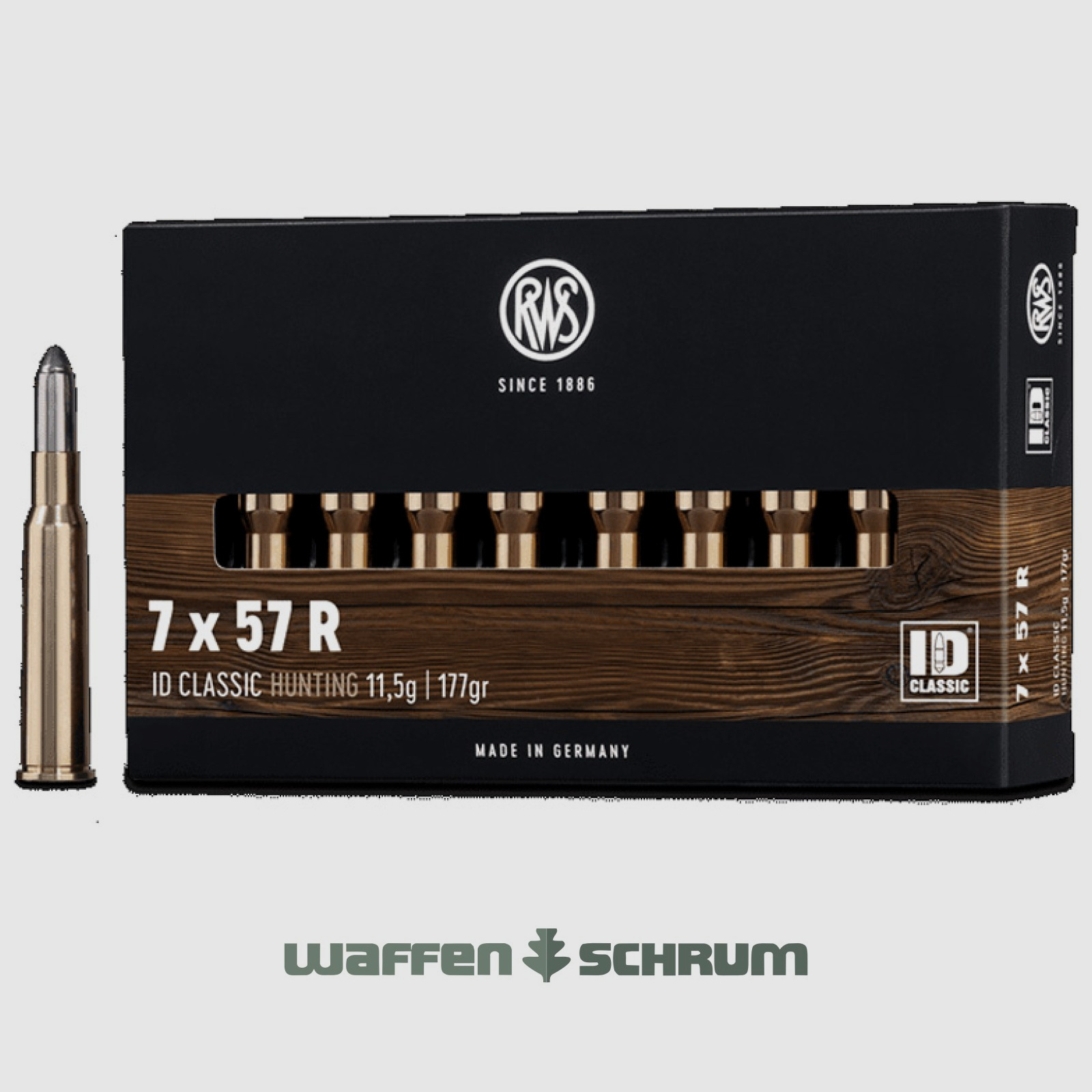 RWS ID Classic 11.5g - 177gr 7x57R