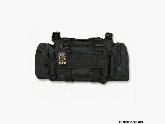 BORSA – BARBARIC COLORE NERO DIMENSIONI 37x18x16 NYLON 600 D – 5L