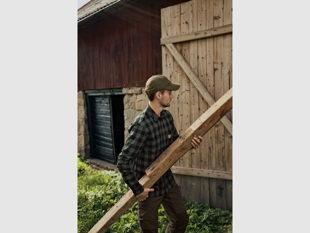Härkila Scandinavian Hemd (Green Check)