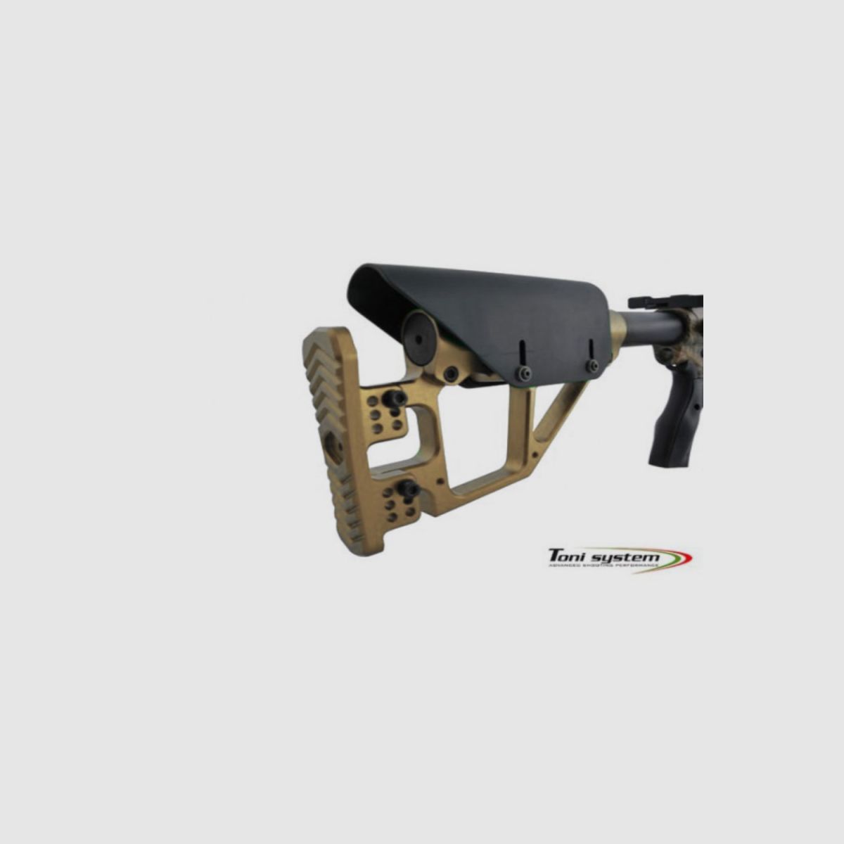 TONI SYSTEM CR11AR15 verstellbare Schaft 11" für AR15, Farbe: Orange, Bild 2 von 2