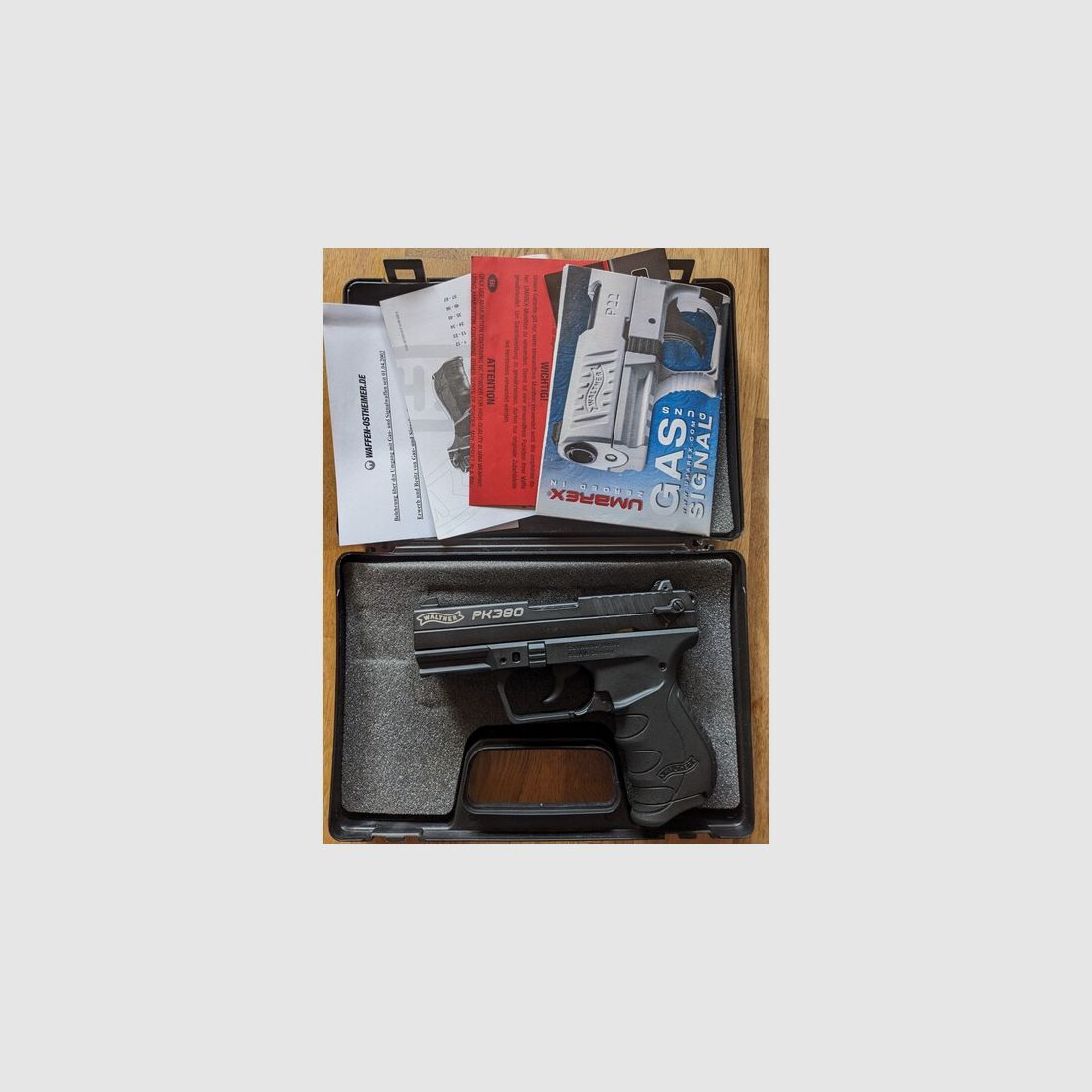 PK 380 9 mm P.A.K Schreckschuss