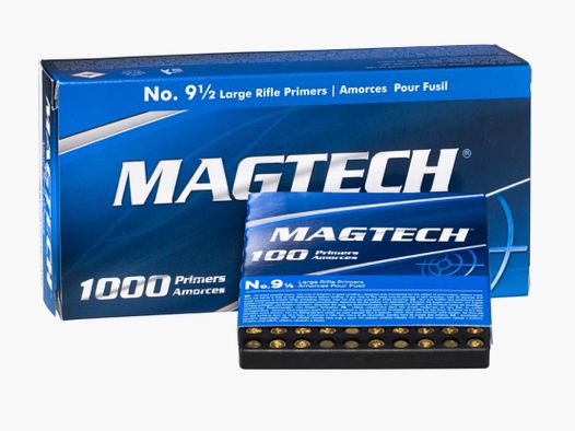 Magtech 144945 Zündhütchen Large Rifle 9½ 1000 Stk.