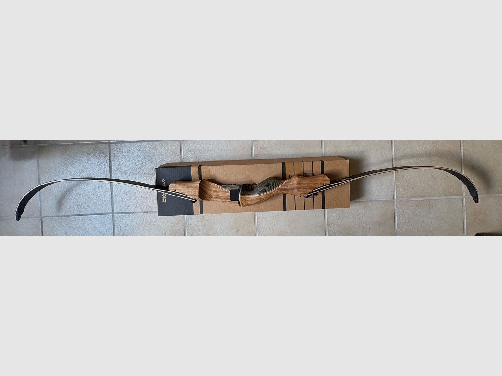 Traditoneller Recurvebogen Merbow von Oak Ridge, 62"/35 lbs, RH