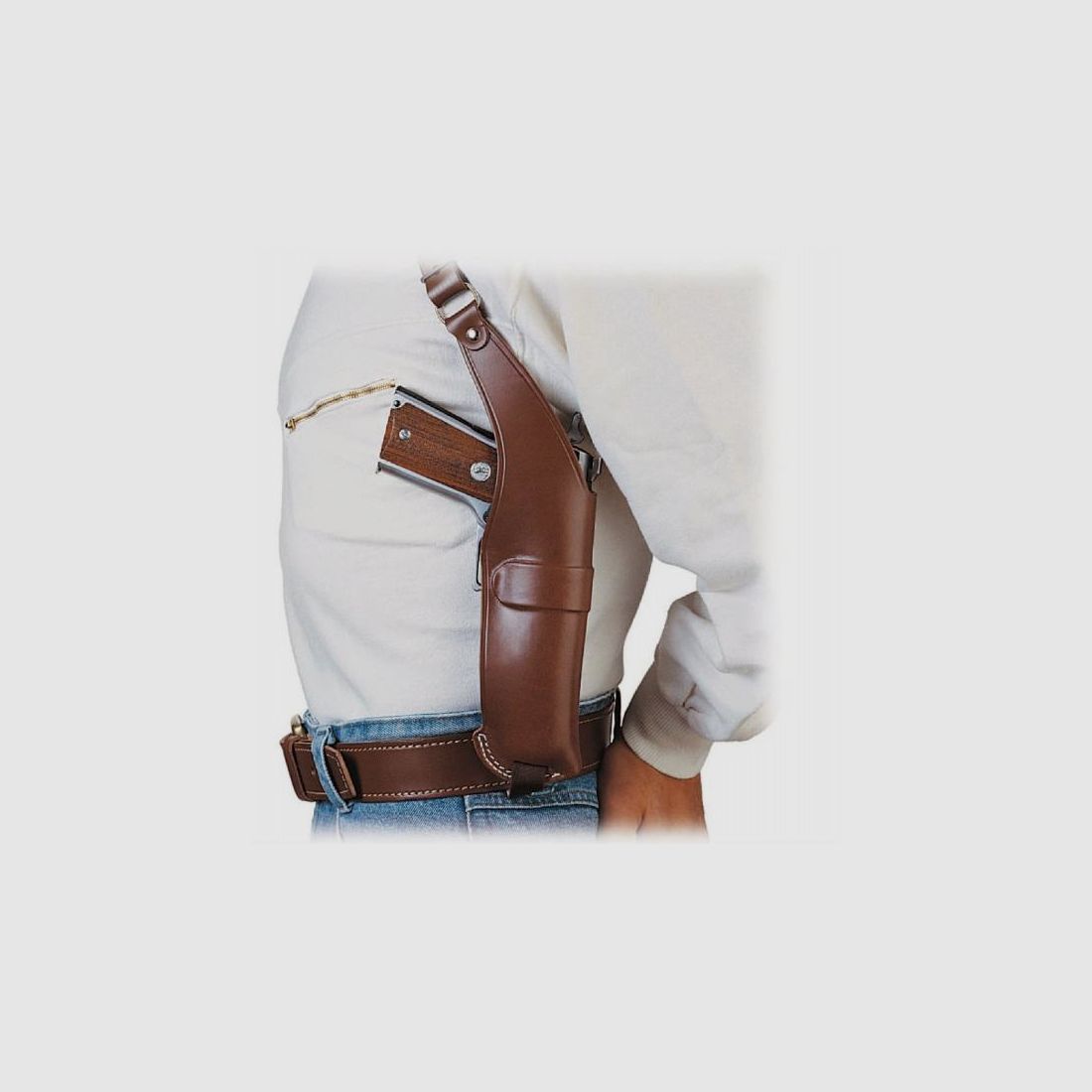 SICKINGER Schulterholster f. SIG 225/8/9/239 Glock 29/30 63504  -NewBreak Out braun