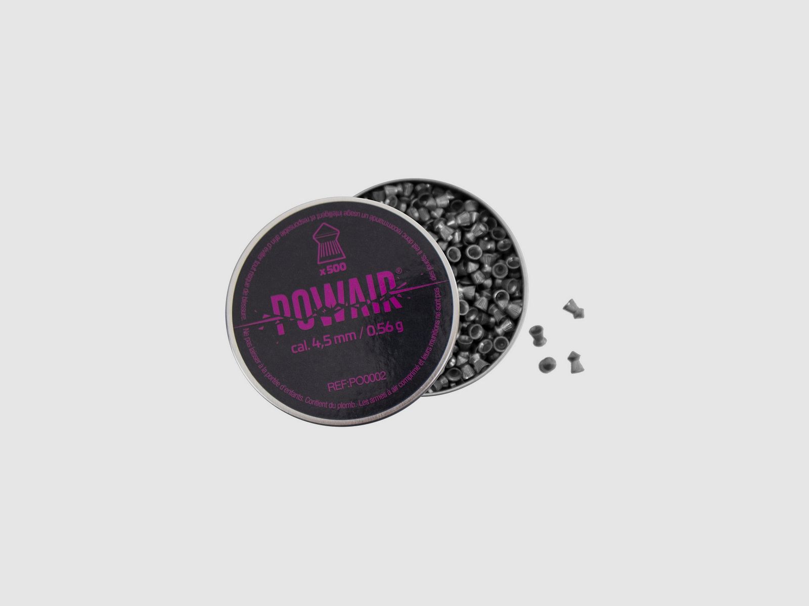 Powair pointed pellets C4.5 X500