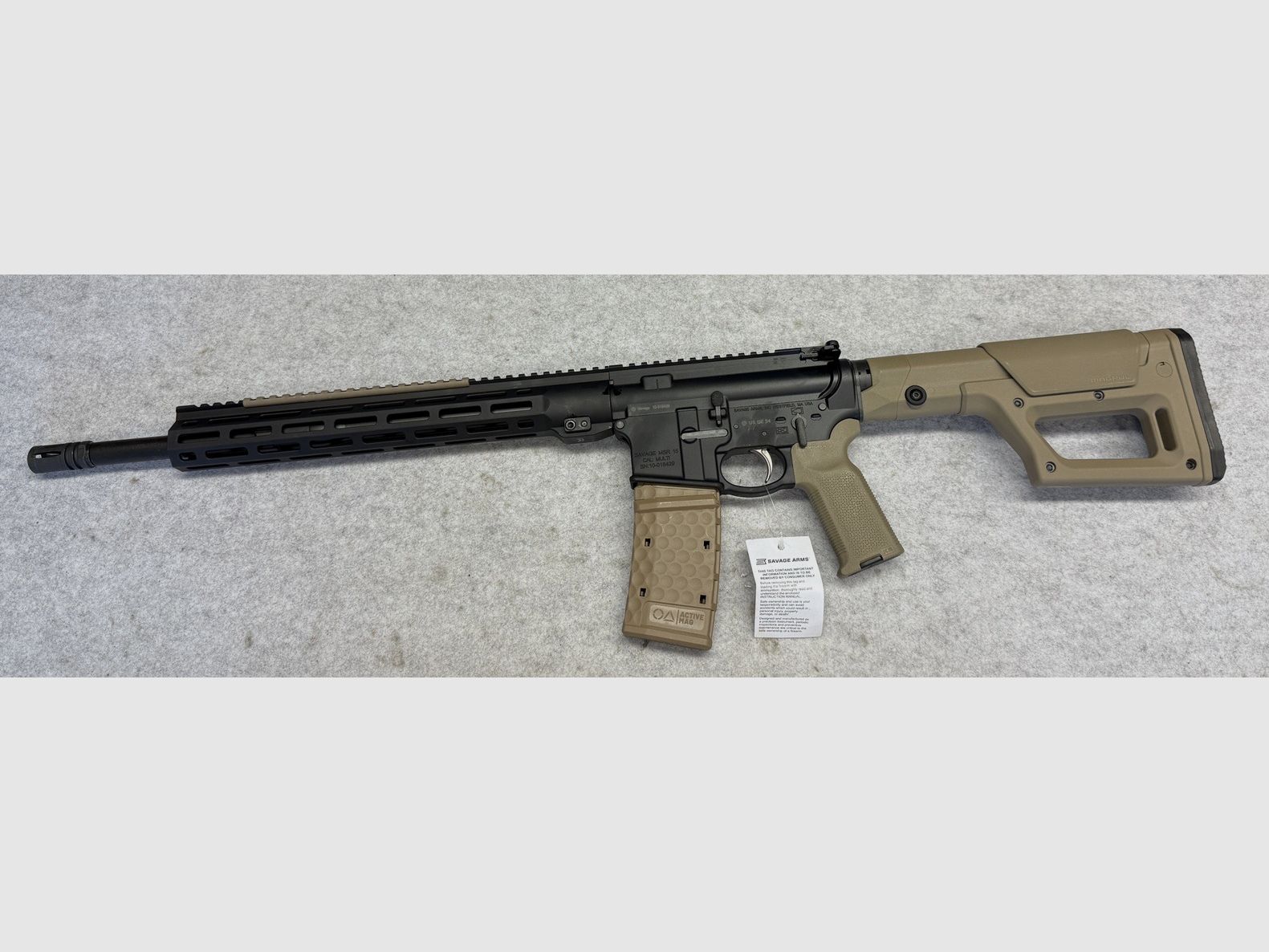 SAVAGE MSR-15 Recon Gen. 2 in het kaliber .223 Remington 16,75" loop FDE Sniper Edition