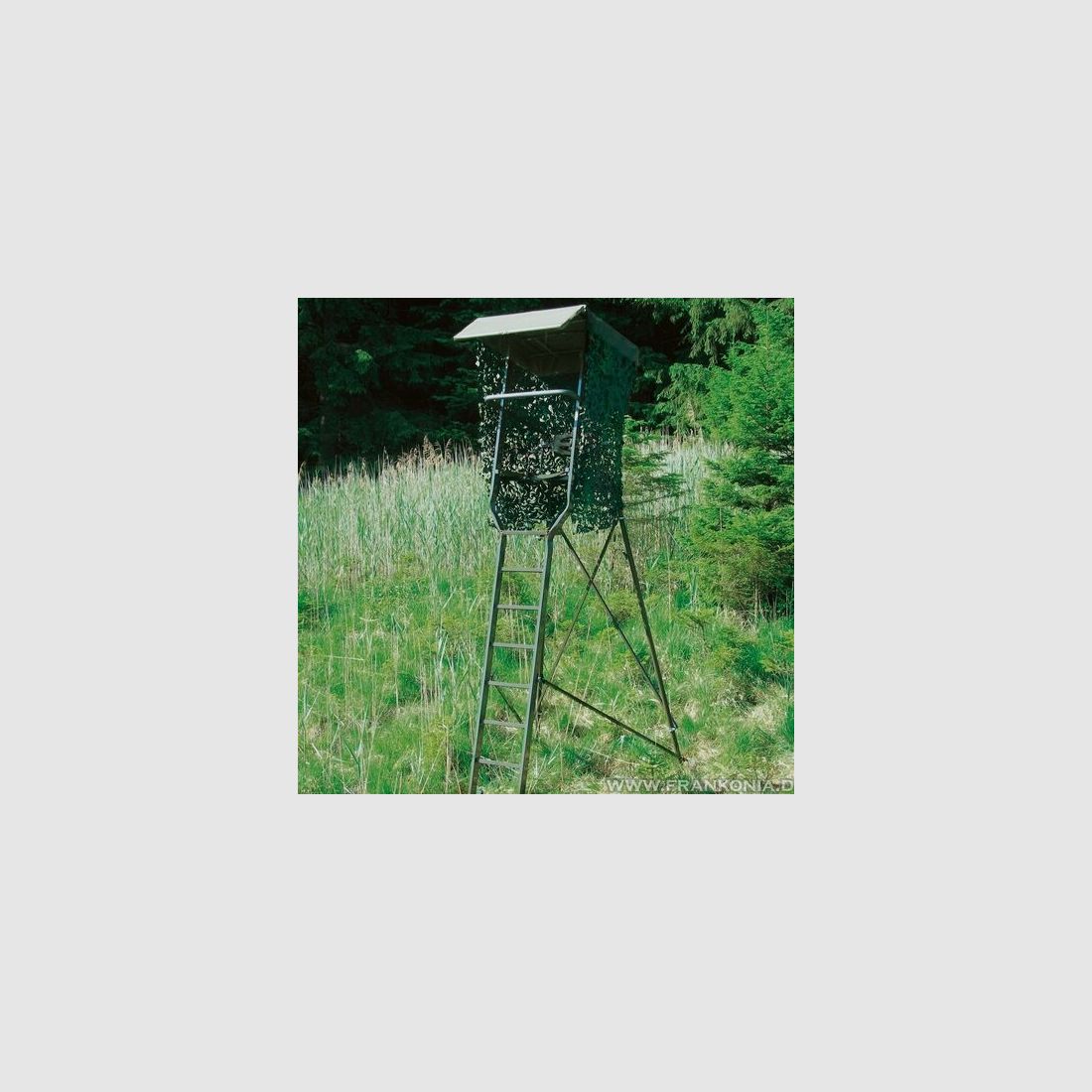 Knobloch Hochsitz aus Leichtmetall Höhe: 2,40 m - Gewicht: 14,5 kg