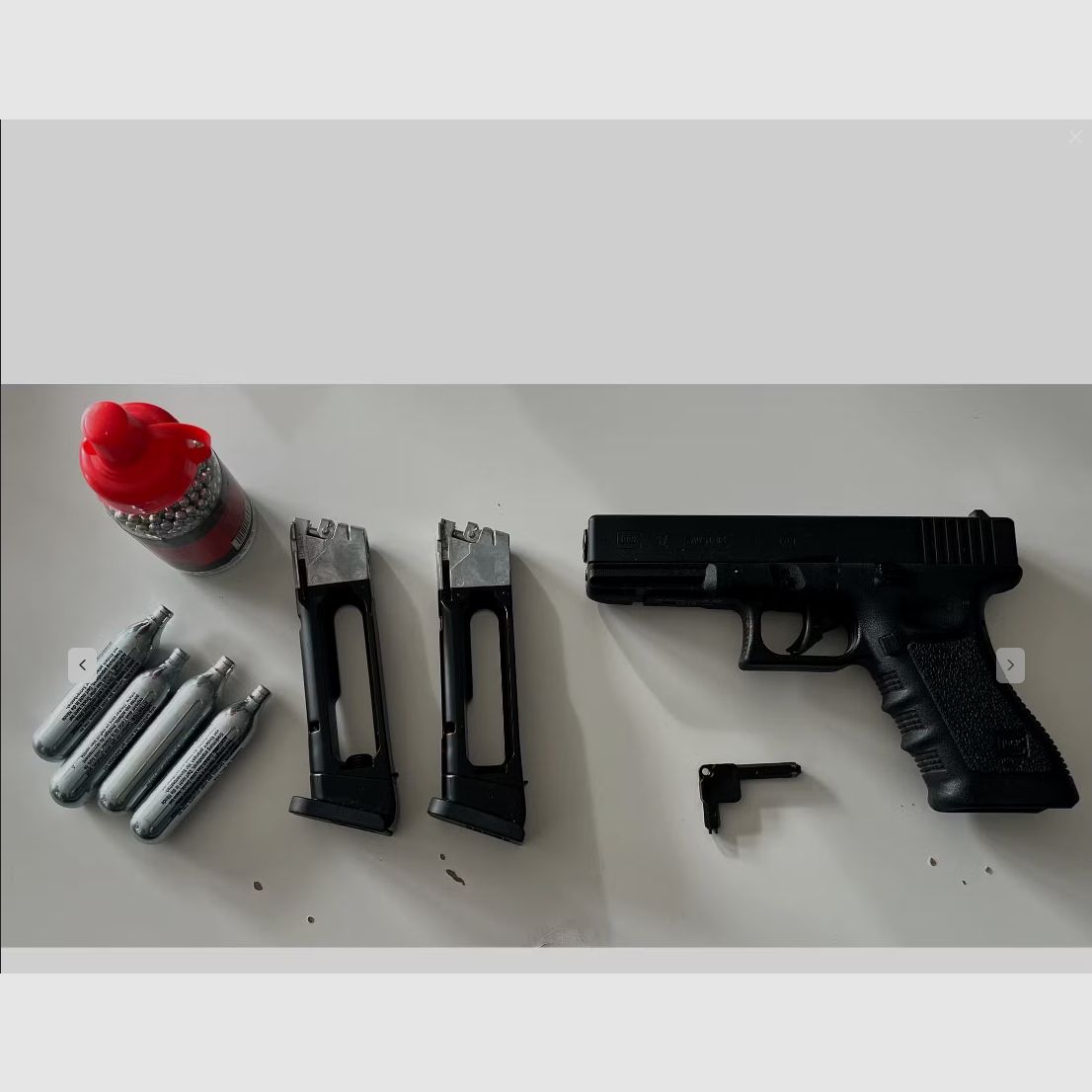 Glock 17, 3 Joules, CO2 (Blowback)