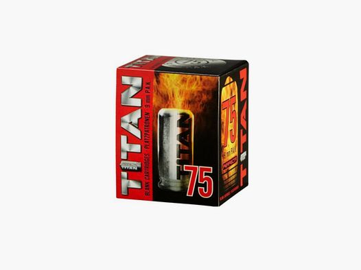 Perfecta Titan Platzpatronen 9mm P.A.K 75 Stk.