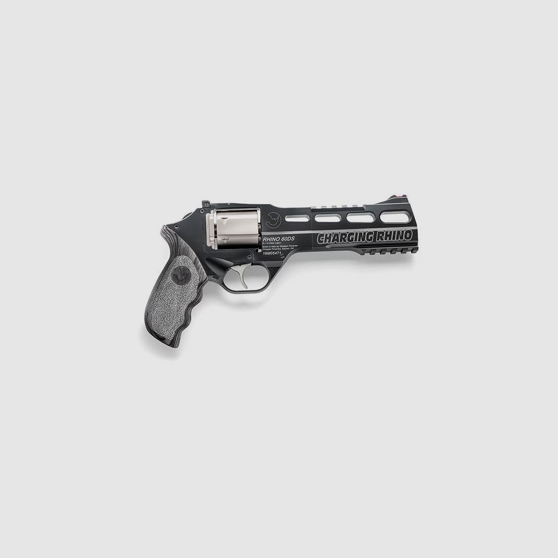Revolver Chiappa Rhino 60DS 9mm Luger "RINOCERONTE IN CARICA"