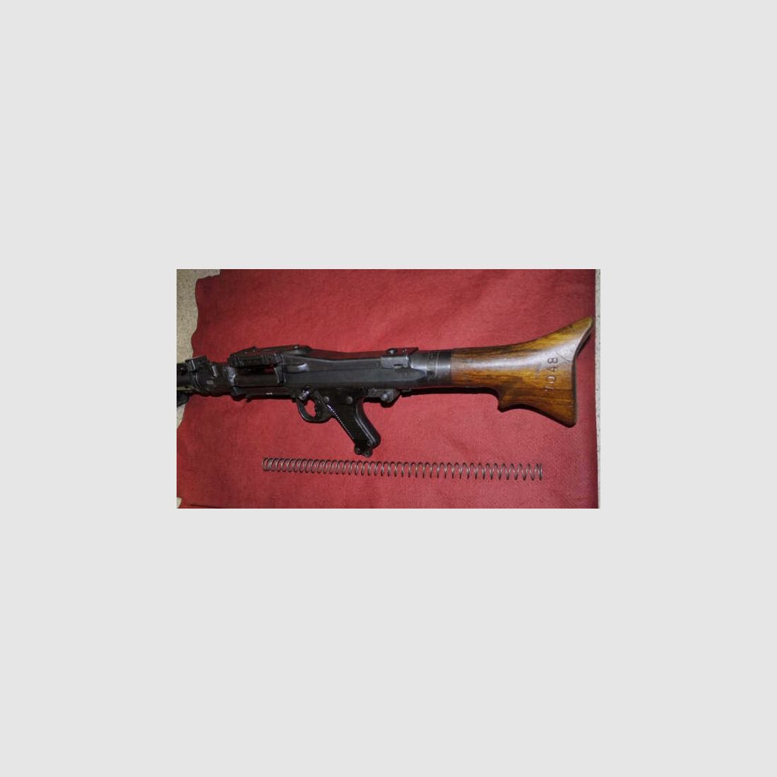 Niedermeier Schließfeder MG34, repro