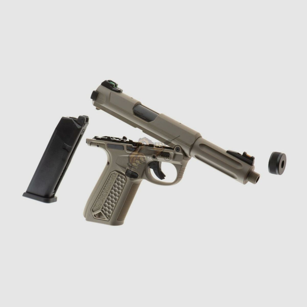 AAP01 Assassin Airsoft Pistole GBB in Dark Earth - Action Army