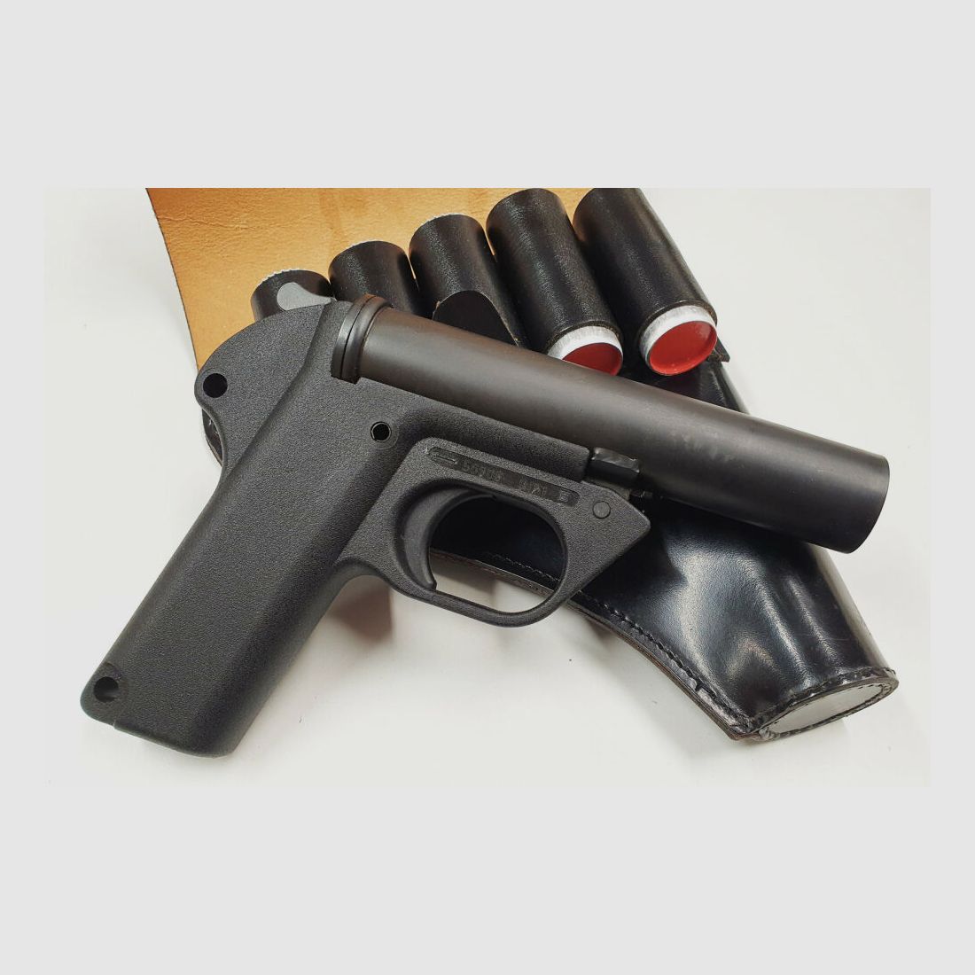 GEBR. DEWALD OHG HK P2 Borsa per pistola segnaletica SigPi P2A2, immagine 8 di 9