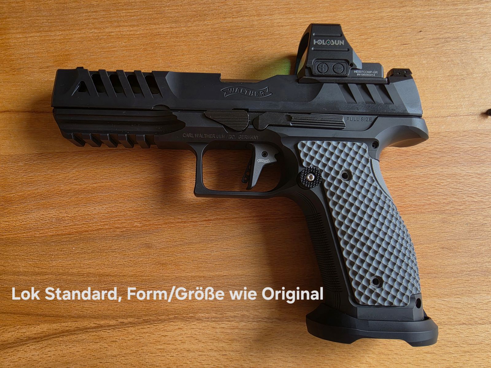 Walther PDP SF Match 5“ z Holosun 507COMP-GR i wieloma akcesoriami