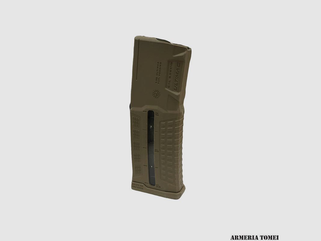 FAB DEF – POLYMER MAGAZINE LONG x M4/AR15 LIMITED 29 ROUNDS SAND (UMAG30T)