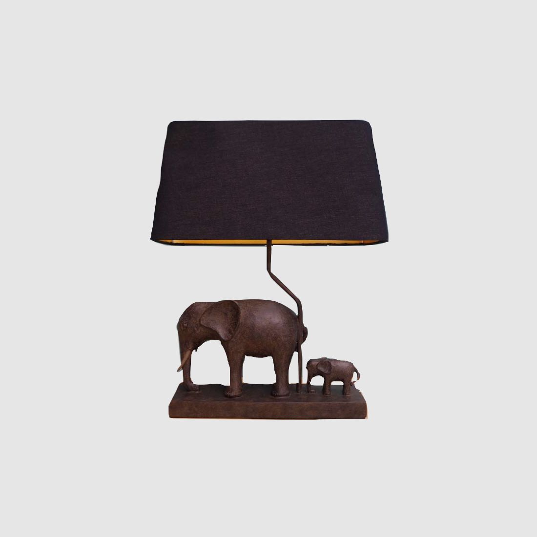 Lovergreen Lampen mit Tiermotiven Motiv Elefantenlampe + Lampenschirm