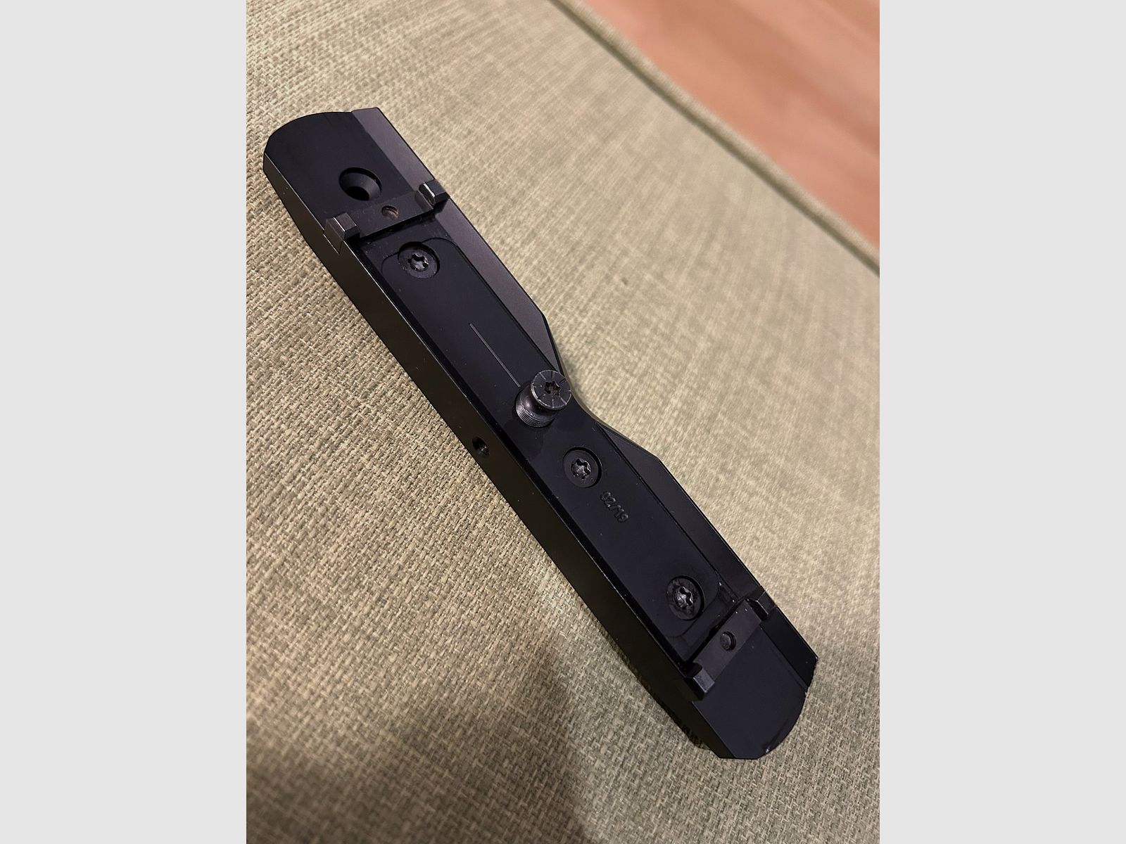 Dentler mounting rail BASIS steel for Swarovski rail