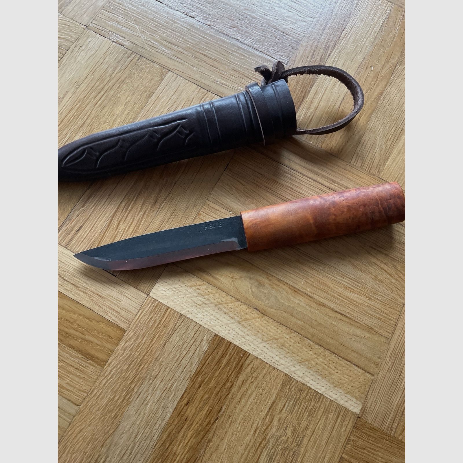 Helle Viking 96 Neuf, acier au carbone