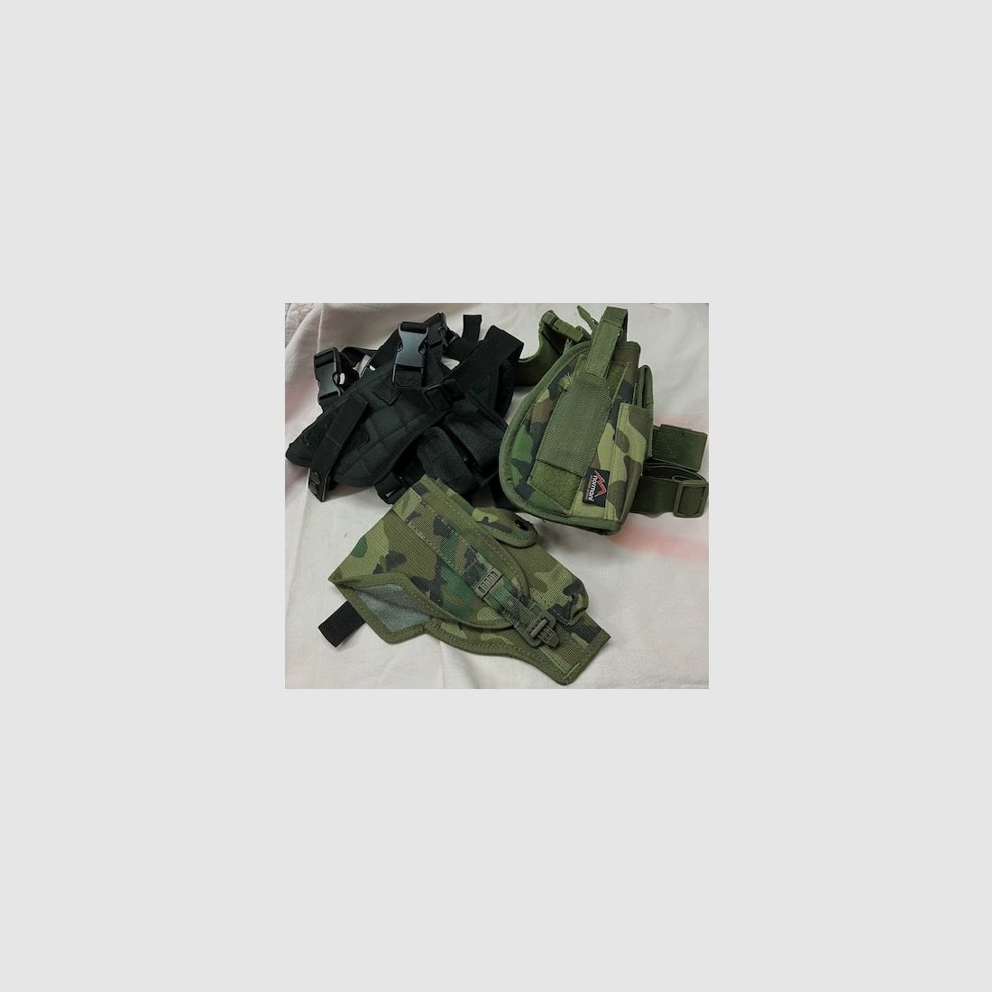 Holsterconvoluut voor pistolen of revolvers