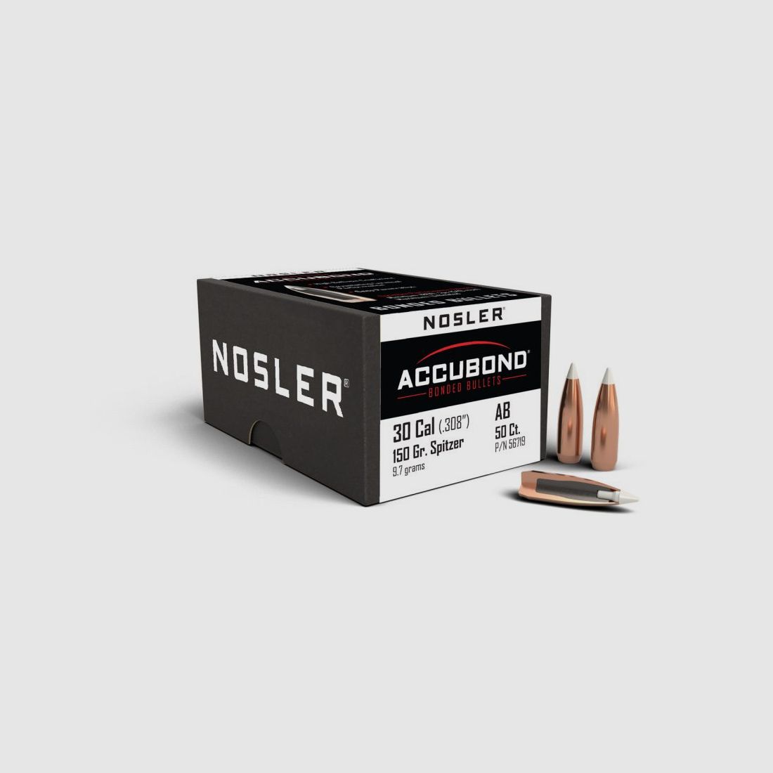 NOSLER KOGEL KAL 30 150GR ACCUBOND