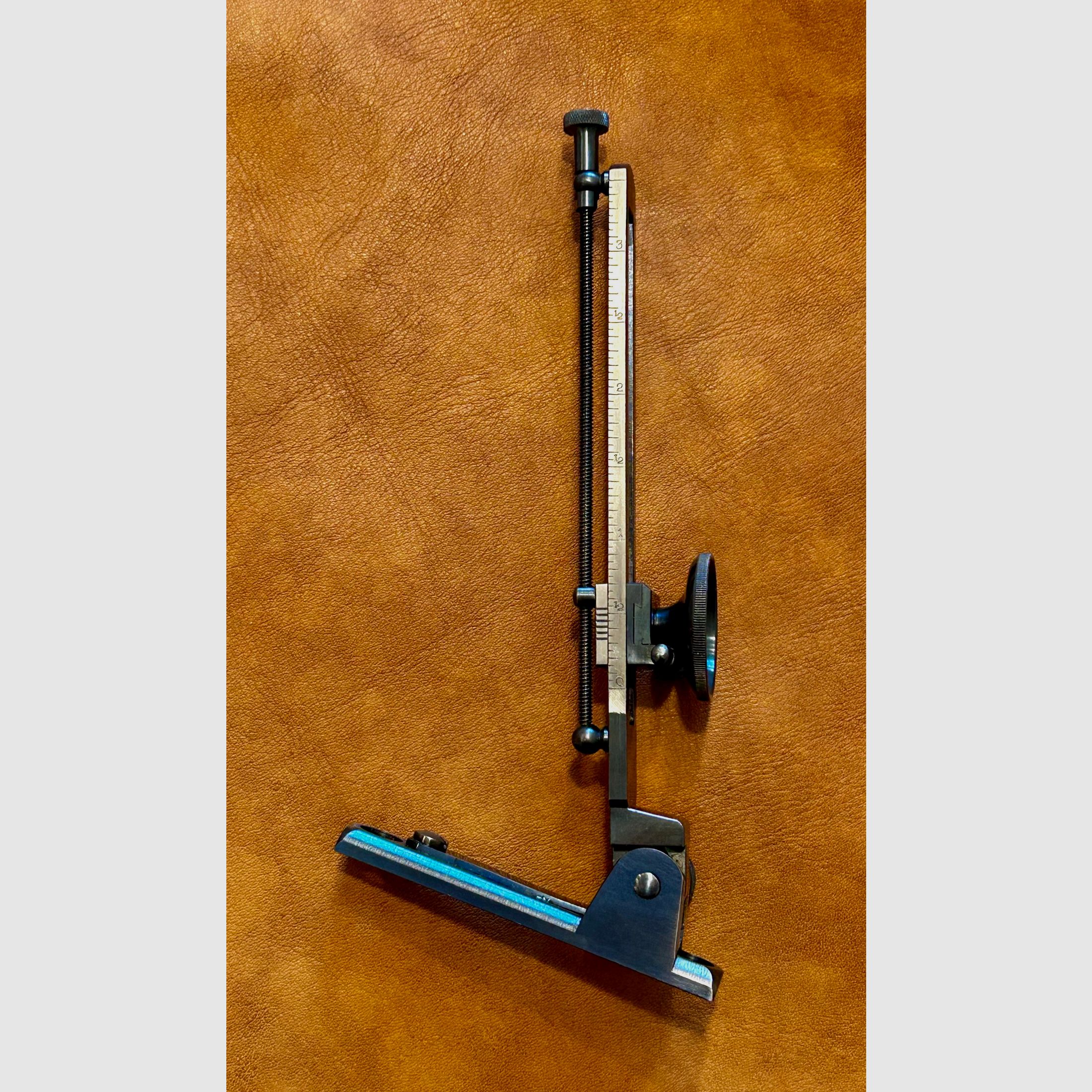 Langafstand tangvizier voor een 74er Sharps van Tom Axtell „The Riflesmith“