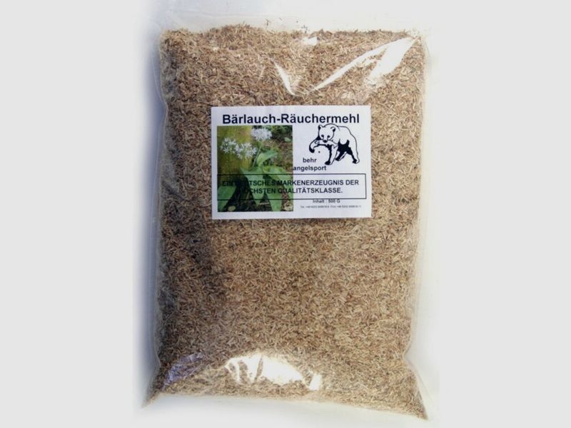 Behr Räuchermehl - Bärlauch - 500g - für Fisch / Fleisch / Gemüse