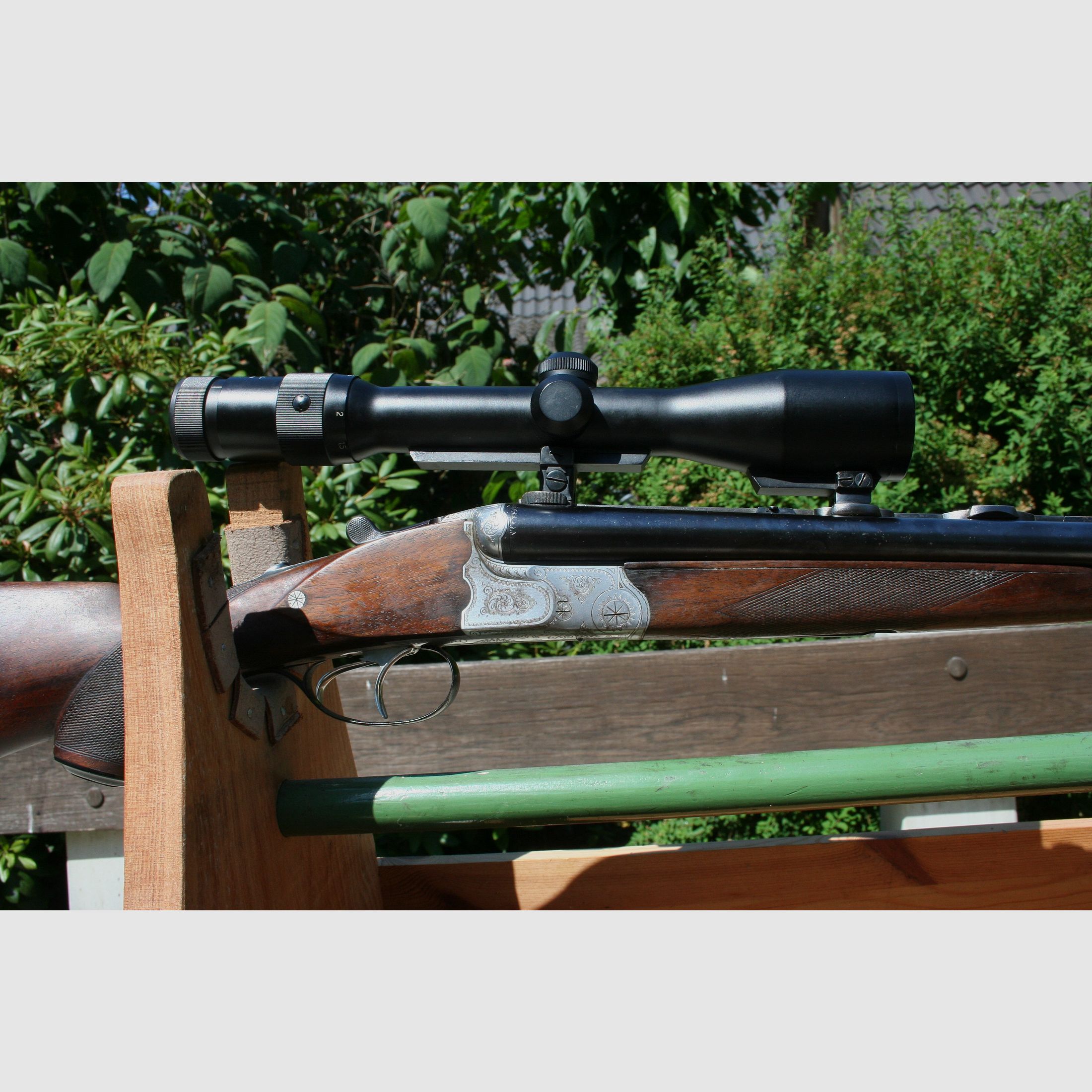 Bore rifle "Krieghof" caliber 7 x 65 R, 16/70 shotgun with insert barrel caliber 22 Win.mag