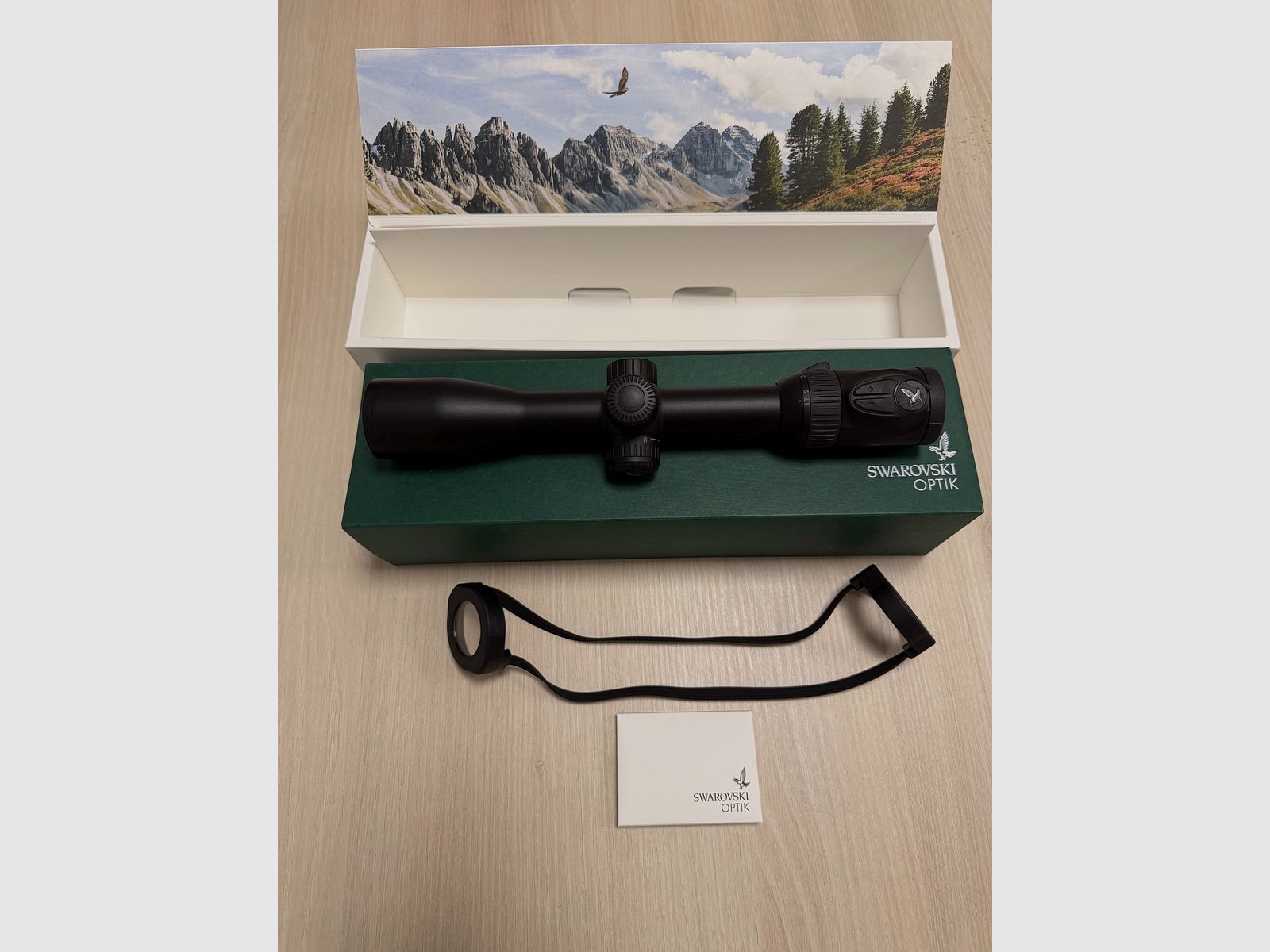 SWAROVSKI OPTIK Z8i 1.7-13.3x42 P SR with rail "The all-rounder