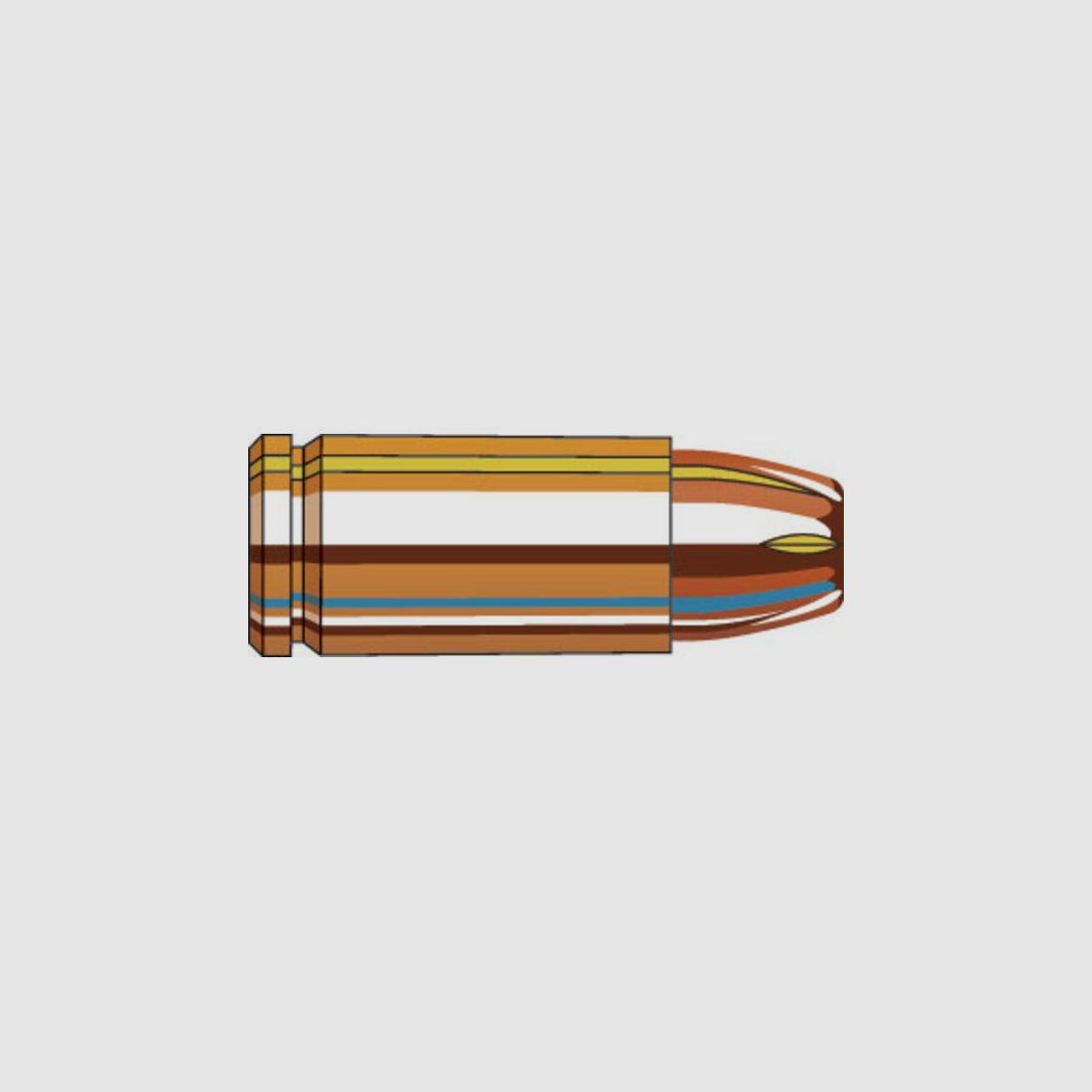 Hornady XTP 115grs - 25pcs
