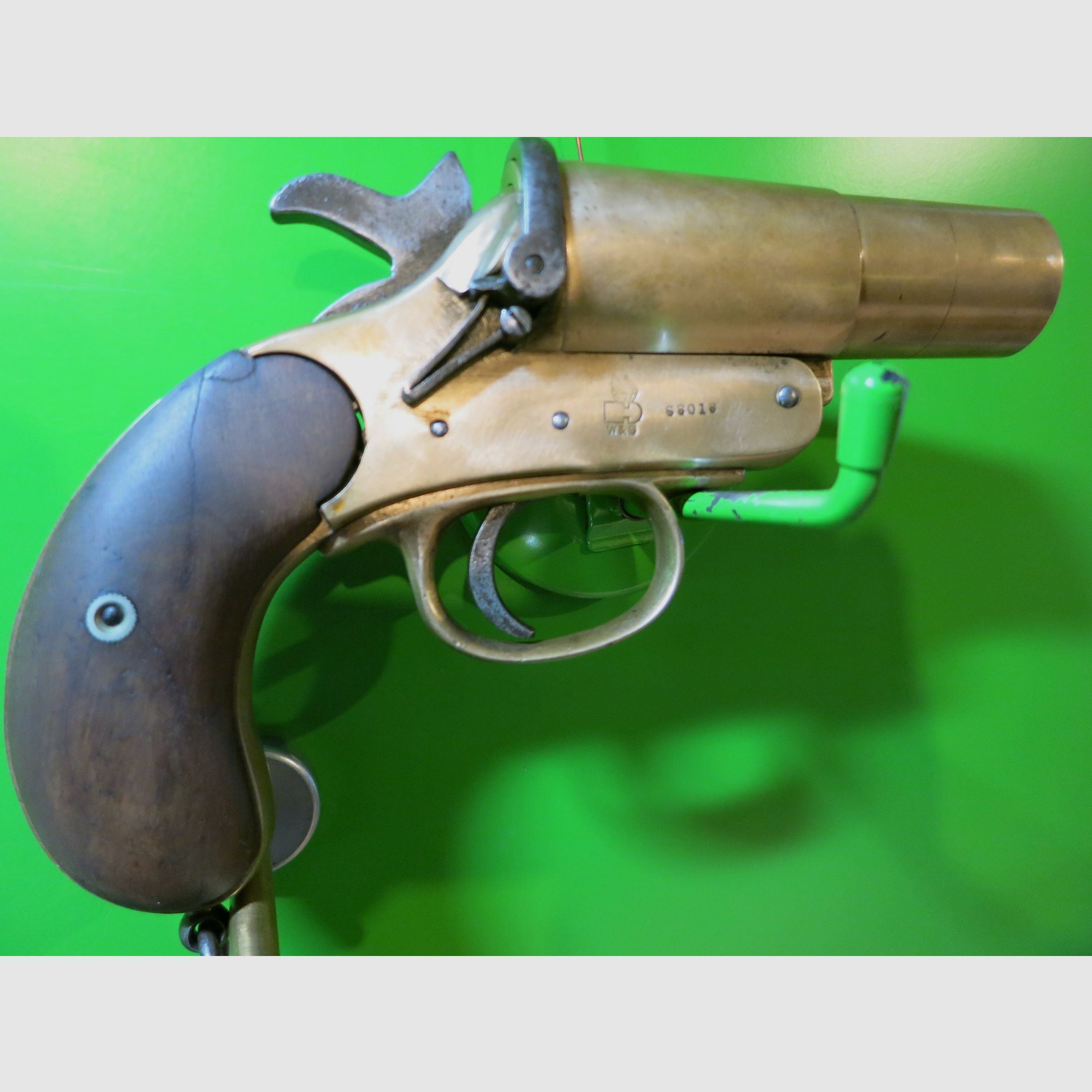Signalpistole  Webley&Scott Leuchpistole Nr.1 Mk III, Birmingham, Kal. 4 (26,5 mm)   #50