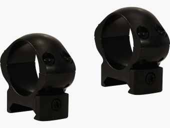 Weaver Grand Slam Top-Mount Anillos de estilo Weaver negro mate 30mm de alto, BH 12,7mm