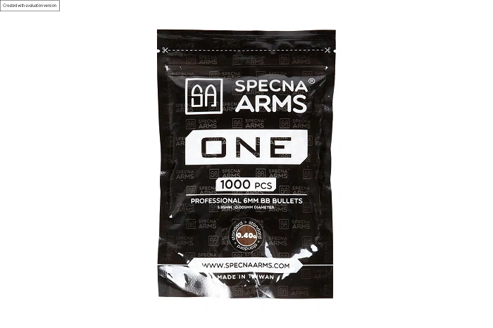 Specna Arms ONE ™ BBs 0.40 g, 1000 pcs, image 1 of 4