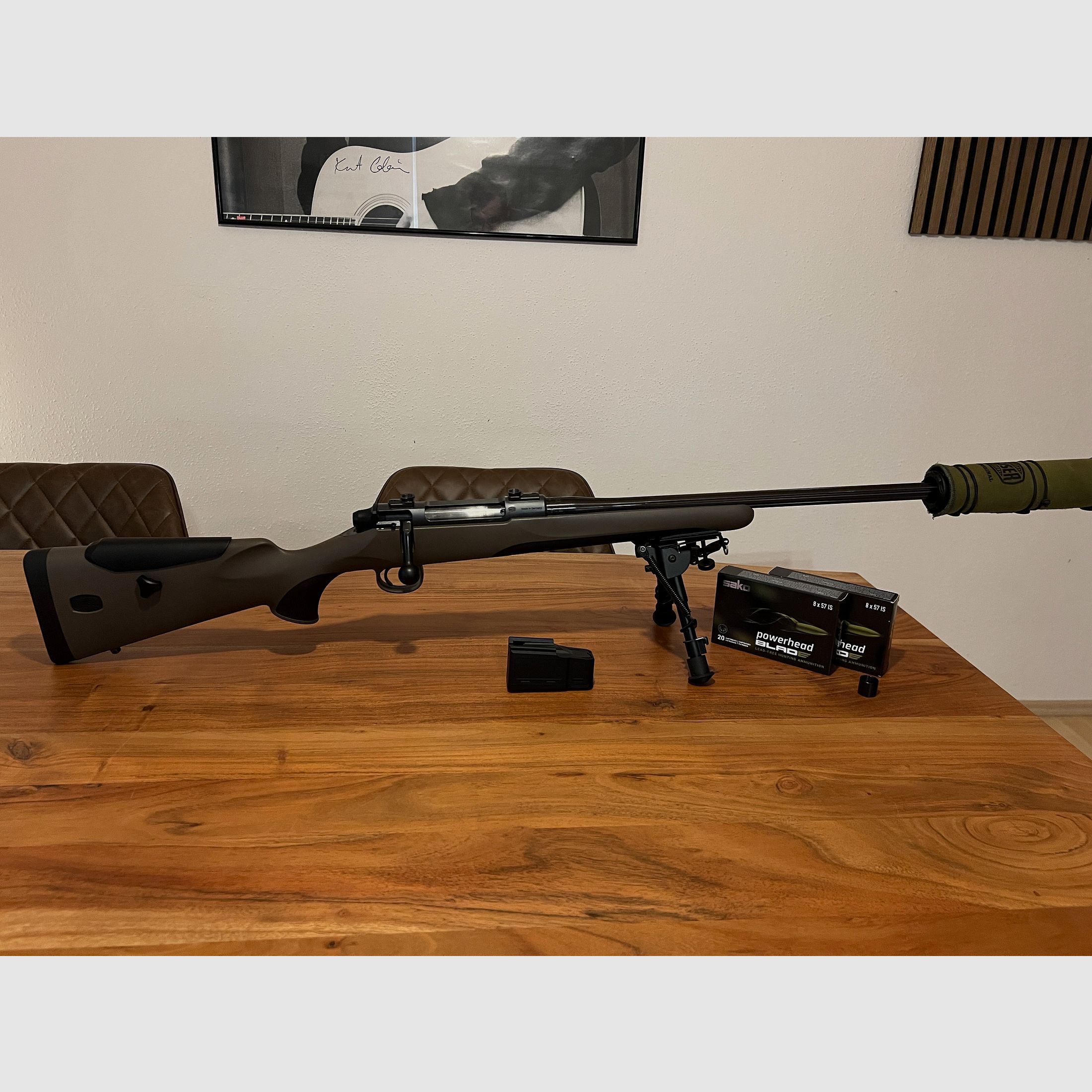 Mauser 18 Feldjagd 8x57IS + Hexalock + A-Tec H2