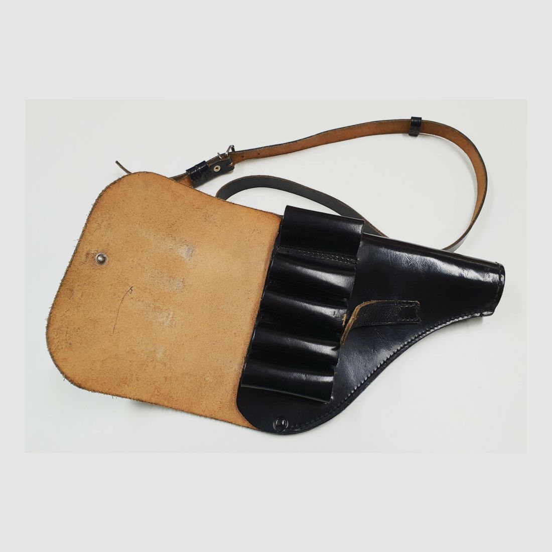 GEBR. DEWALD OHG HK P2 Borsa per pistola segnaletica SigPi P2A2 con tracolla, immagine 6 di 9