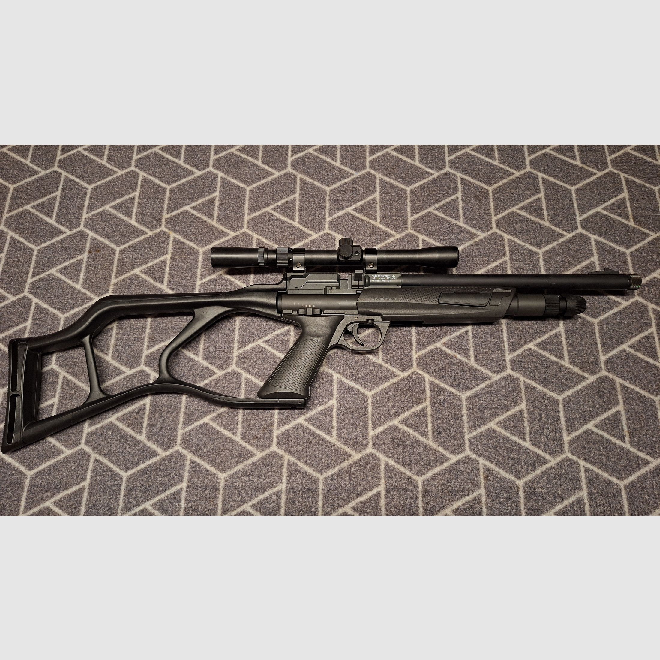 Umarex RP5 5,5 mm CO2 Pump Action Carbine Kit - zeldzaamheid!