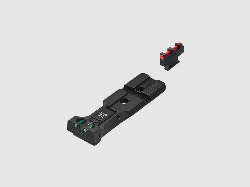 WXT vizier set zwart Fiber S&W N