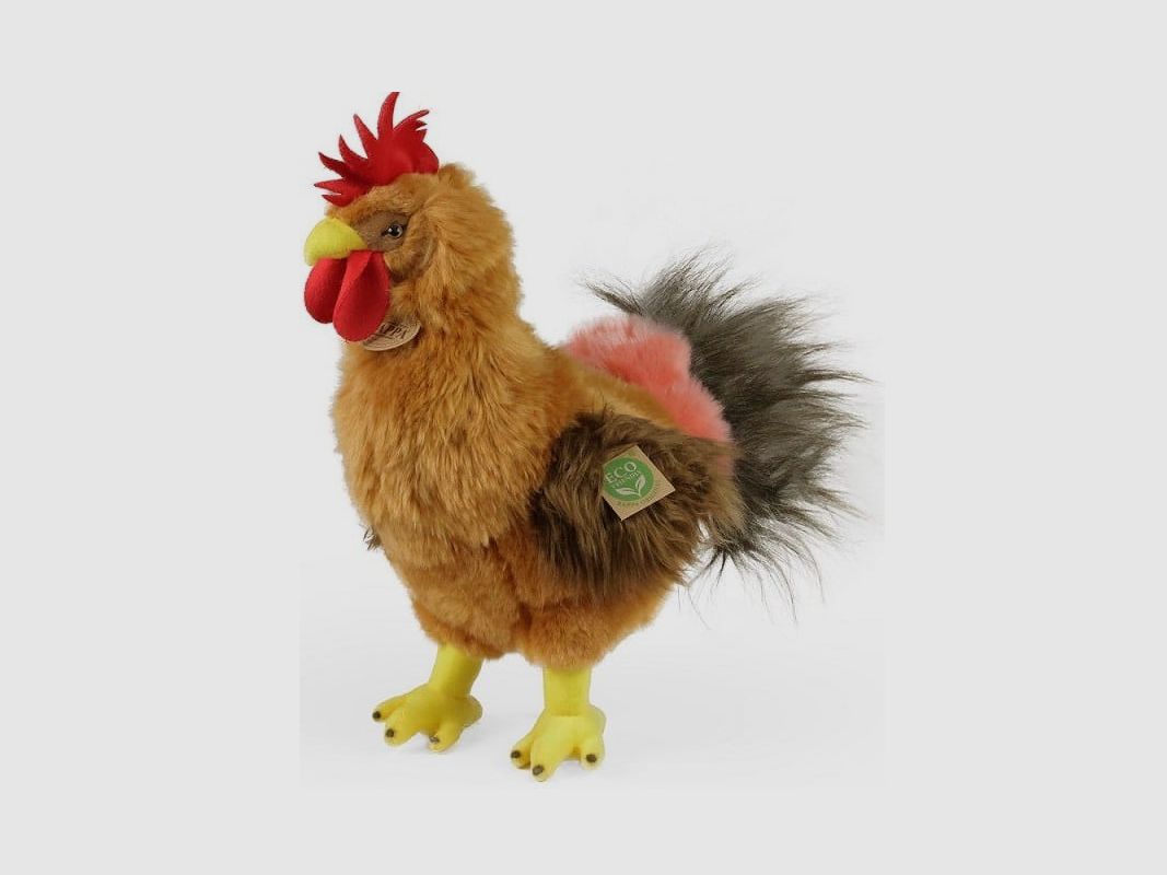 Rappa pluchen haanmascotte 33 cm, afbeelding 1 van 3