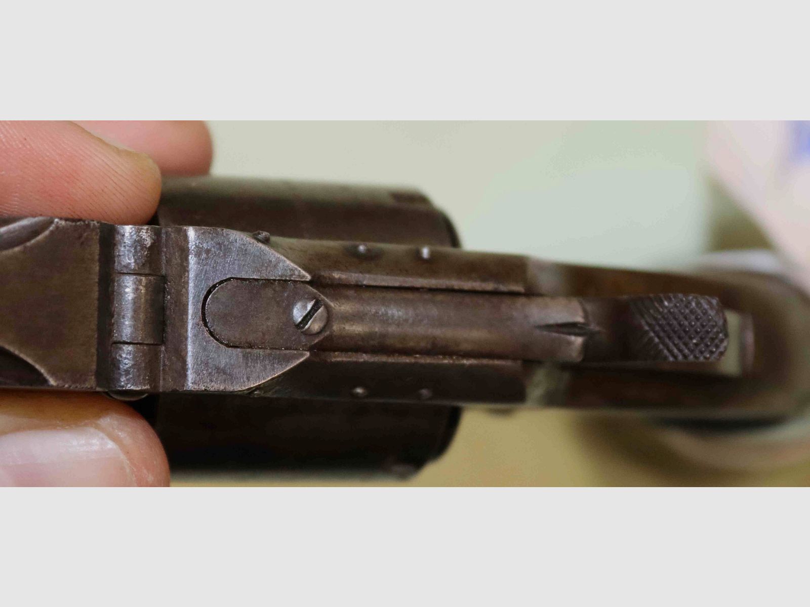 Revolver Smith & Wesson Modell 1860 Kaliber 32 Antik, Bild 11 von 11