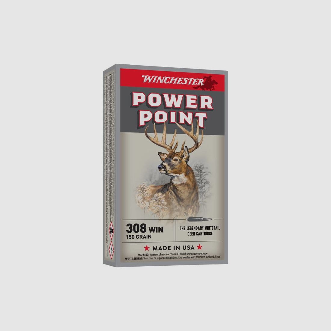 Winchester .308 Win. Powerpoint 150 grs. - 20 pz.