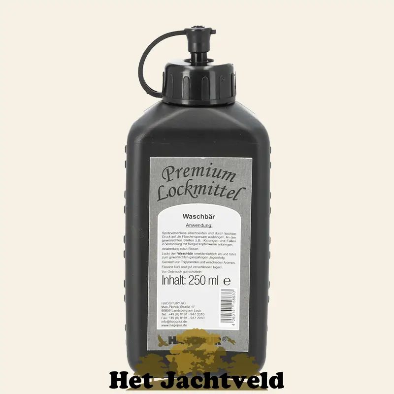 Hagopur Premium attractant pour ratons laveurs 250 ml, image 2 sur 2