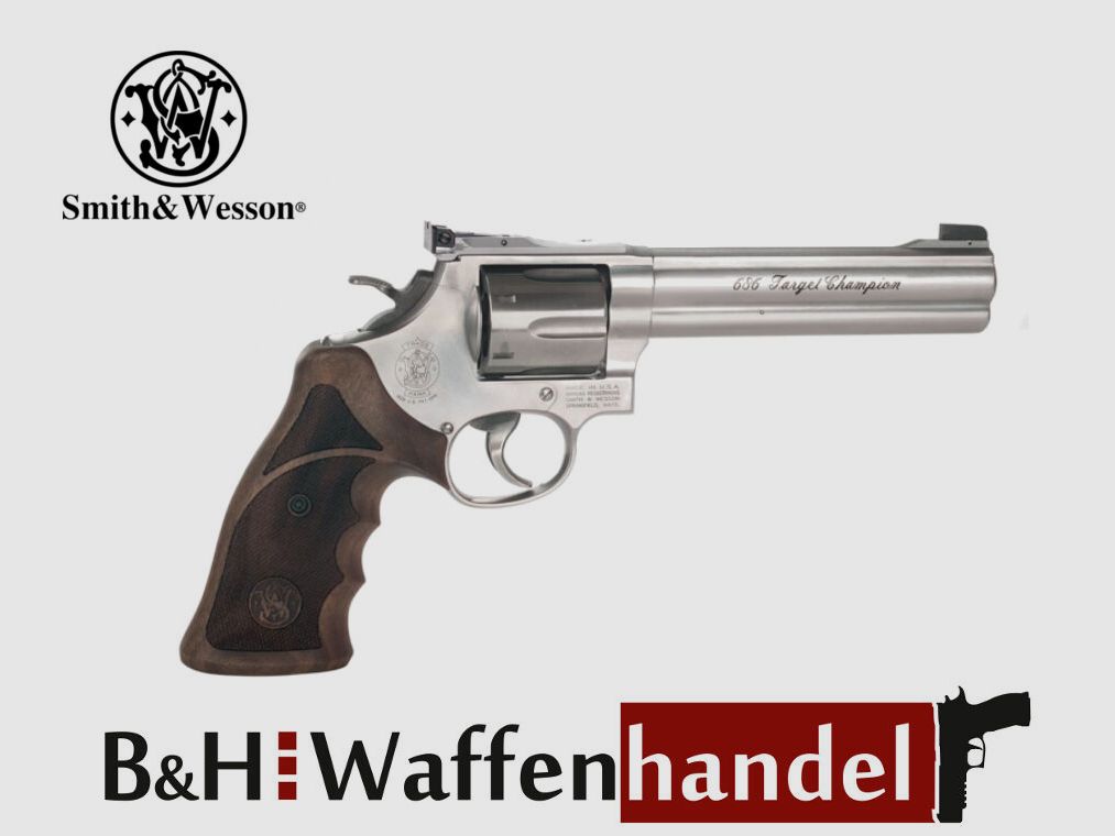 Smith & Wesson 686 Target Champion Revolver stainless matt S&W Mod.686