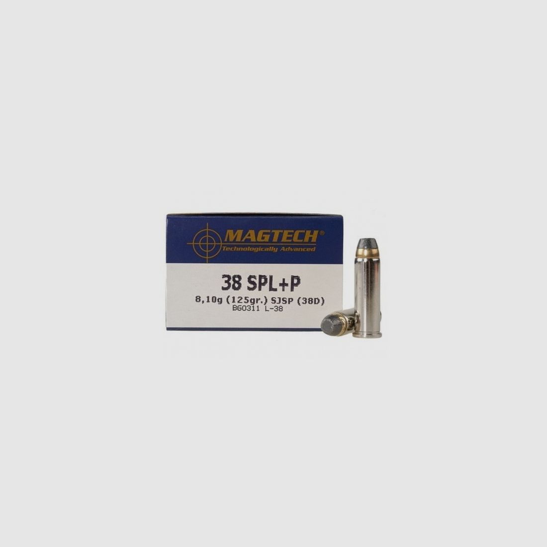 Munitions Magtech .38 SJSP 38D, image 1 sur 3