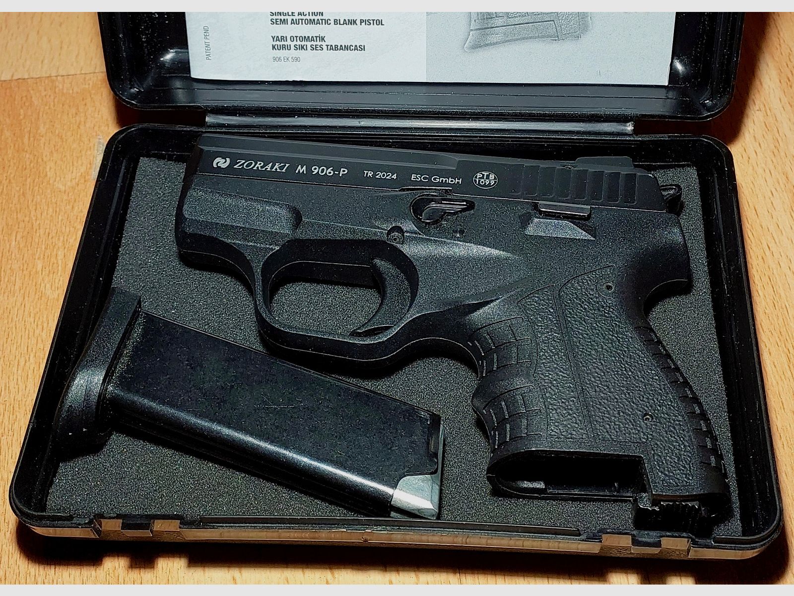 Zoraki 906-P Schreckschusspistole 9mm P.A.K. (PTB 1099)